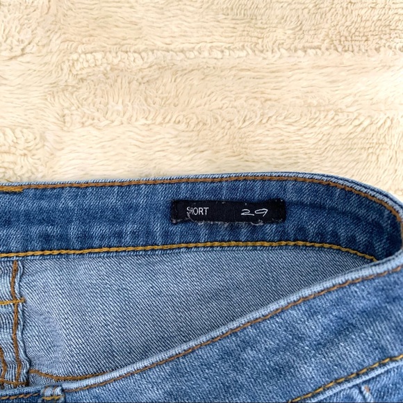 William Rast Distressed Denim Shorts - Picture 3 of 12